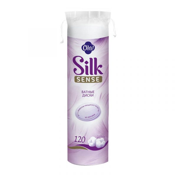 Ватные диски Ola! Silk Sense, 120шт