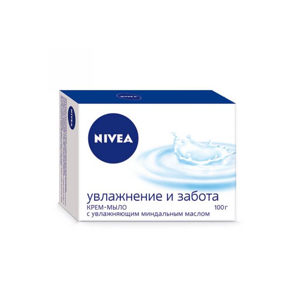 Крем-мыло Nivea «Увлажнение и забота», 100 г