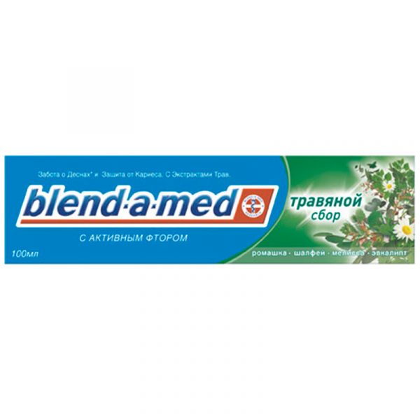 Зубная паста Blend-a-med Pro-mineral action лесные травы для чувствительных десен, 100 г