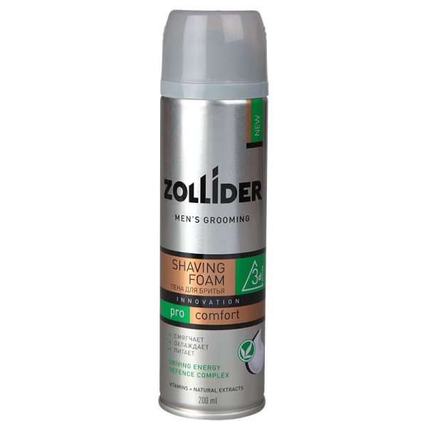 Пена для бритья Zollider Pro Comfort «Комфорт», 200 мл