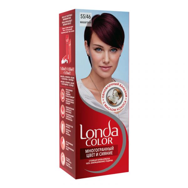 Стойкая крем-краска Londa Color, 55/46 Махагони