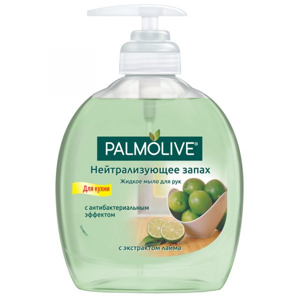 Жидкое мыло Palmolive антибактериальное лайм, 300 мл