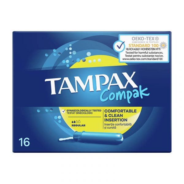 Тампоны Tampax Compak Regular, 16 шт