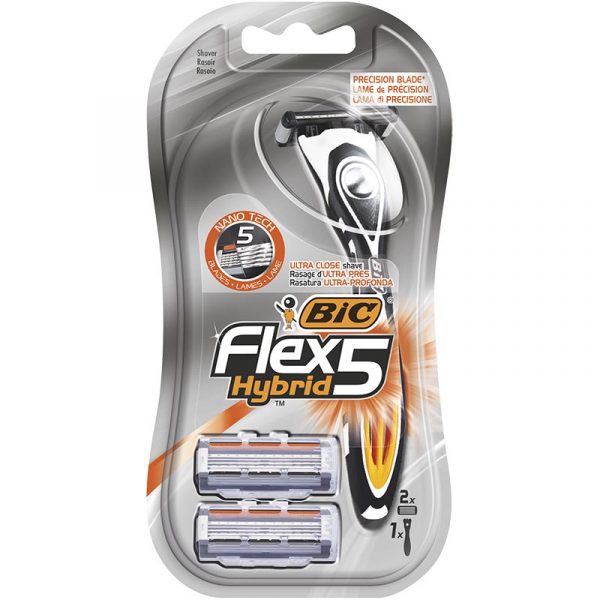 BIC Flex 5 Hybrid ручка + 2 кассеты