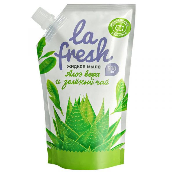 Жидкое мыло La Fresh «Зеленый чай», дой пак, 500 мл