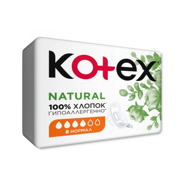 Прокладки Kotex Natural Normal, 8 шт