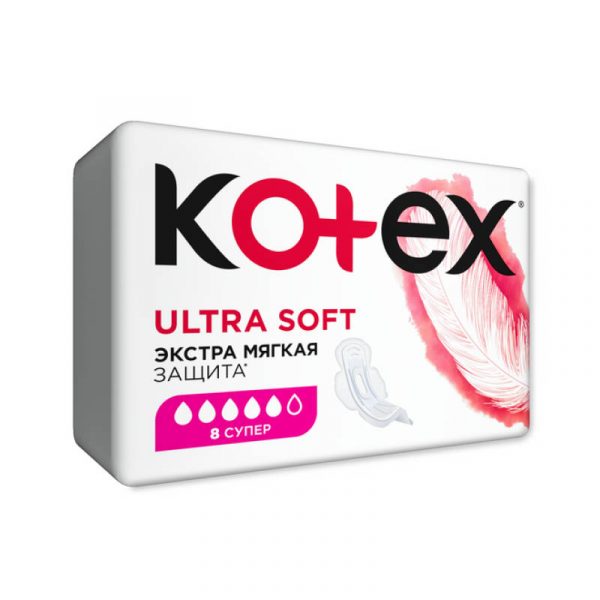 Прокладки Kotex Ultra Super, 8 шт