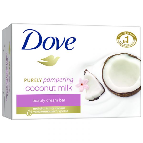 Крем-мыло Dove кокосовое молочко и жасмин, 135 г