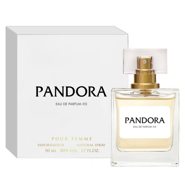 Вода парфюмерная Pandora №5, женская, 50 мл