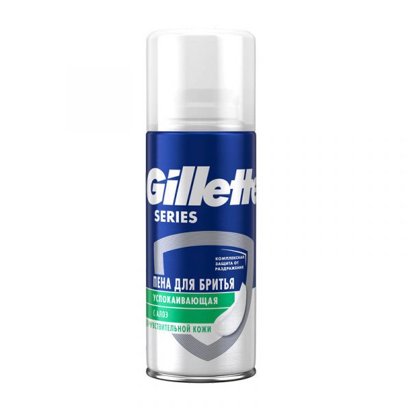 Пена для бритья Gillette Series Sensitive, для чувствительной кожи, 100 мл