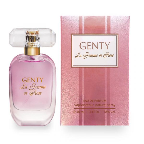Вода парфюмерная Genty La Femme Or Rose, 40 мл
