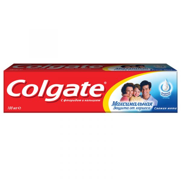 Зубная паста Colgate Максимальная защита от кариеса мята от кариеса, 100 г